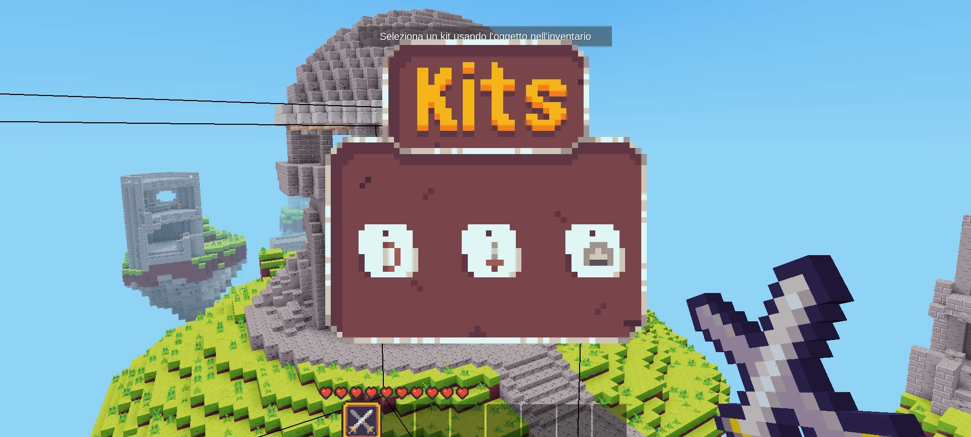 Skywars kits selector