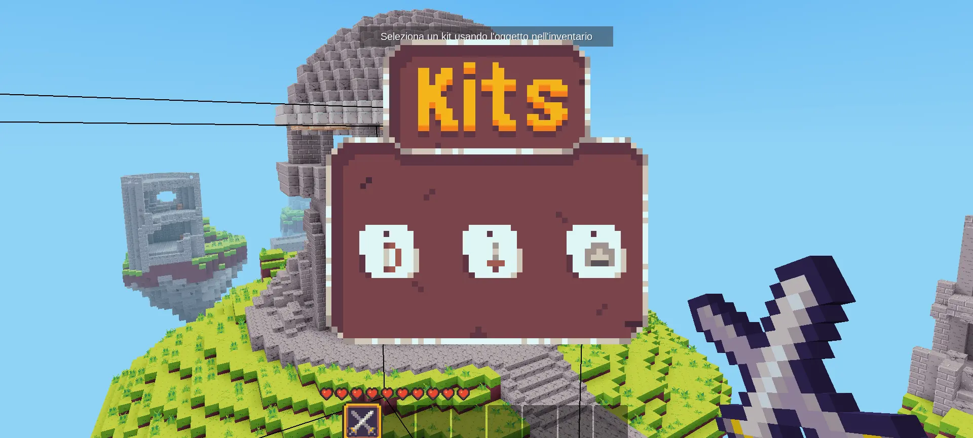 Skywars kits selector