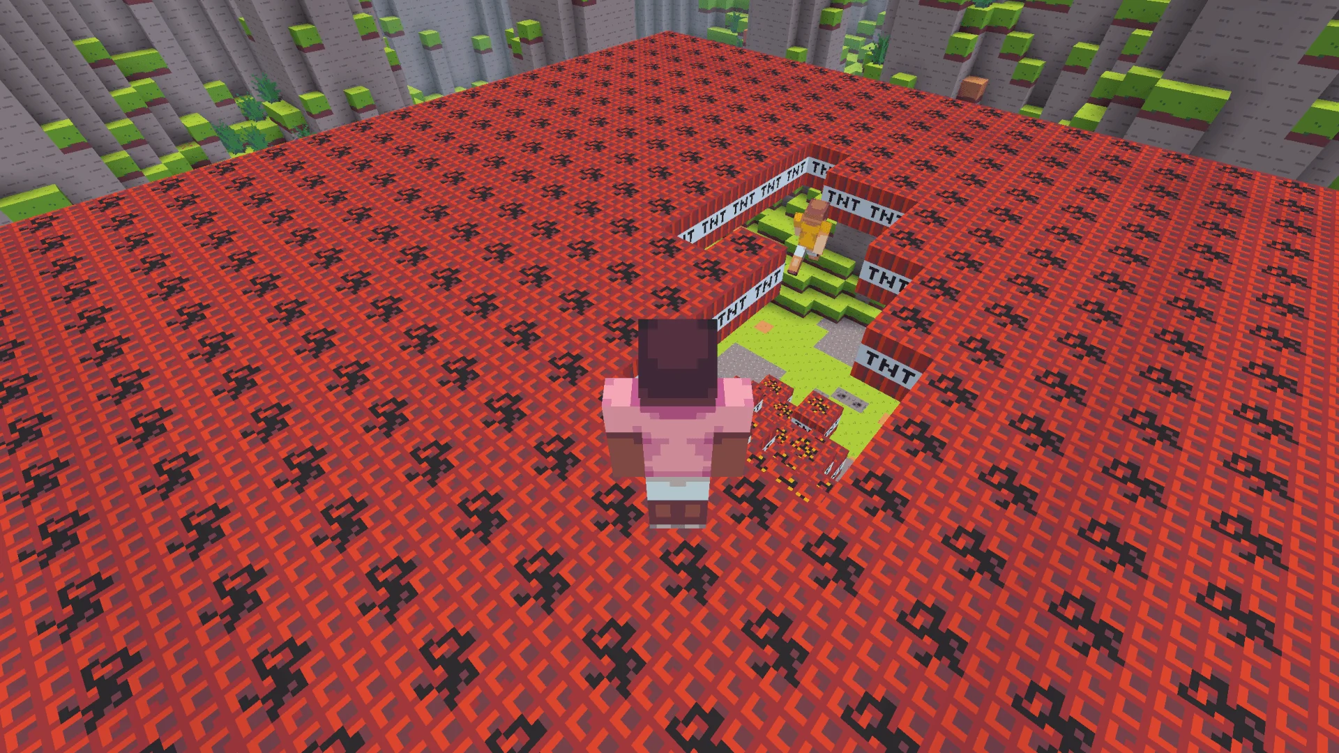 TNT Run red arena layer